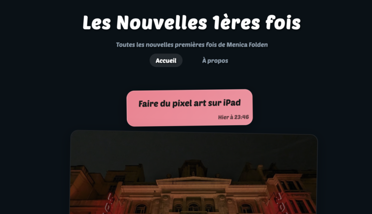 Premières fois