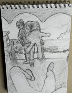 Eh bah, t’es tombé ?